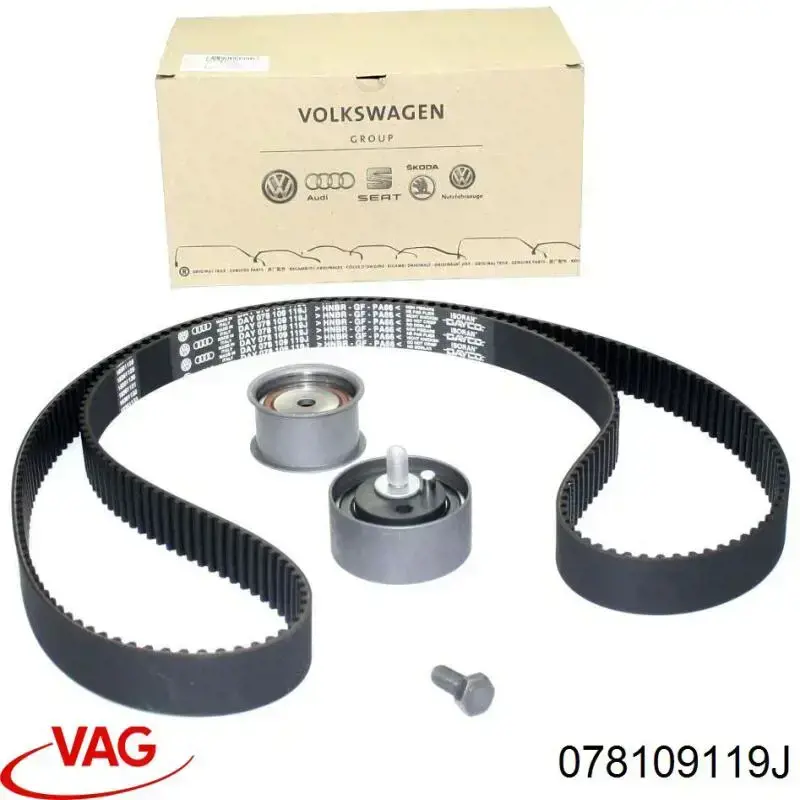 Pasek rozrządu 078109119J VAG