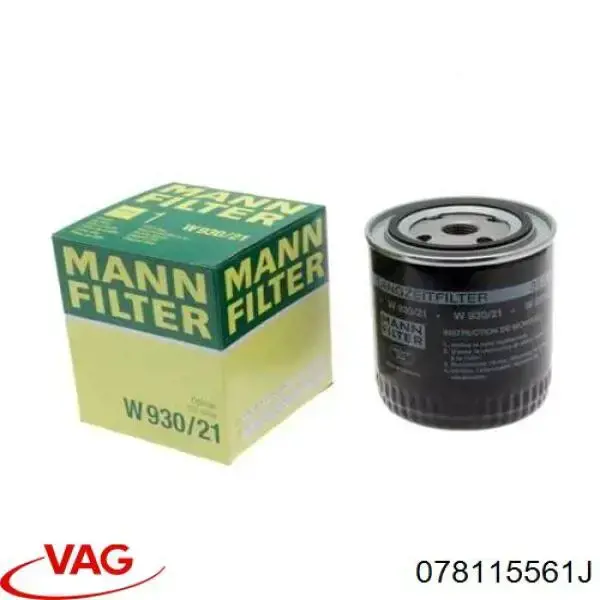 Filtr oleju 078115561J VAG