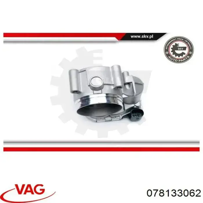 078133062 VAG Przepustnica, komplet
