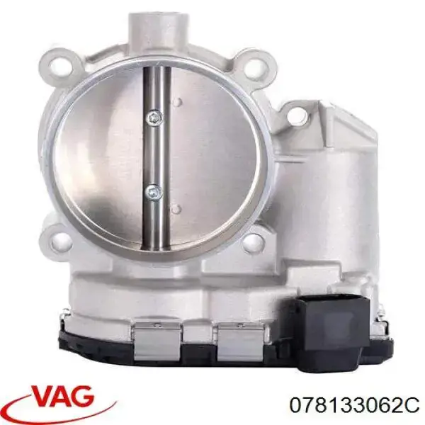 Przepustnica, komplet 078133062C VAG