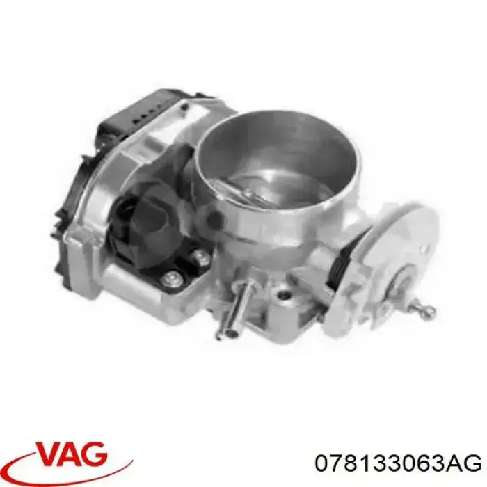 Przepustnica, komplet 078133063AG VAG