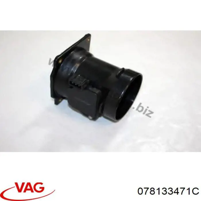 078133471C VAG Czujnik przepływu powietrza, przepływomierz powietrza M.A.F.