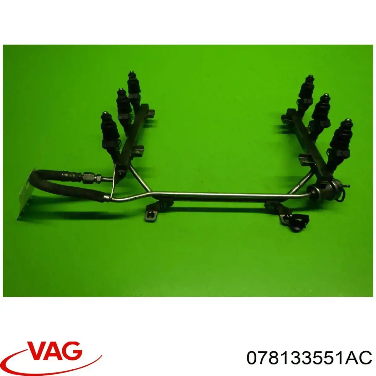 Do koszyka 078133551AC VAG Wtryskiwacz paliwa