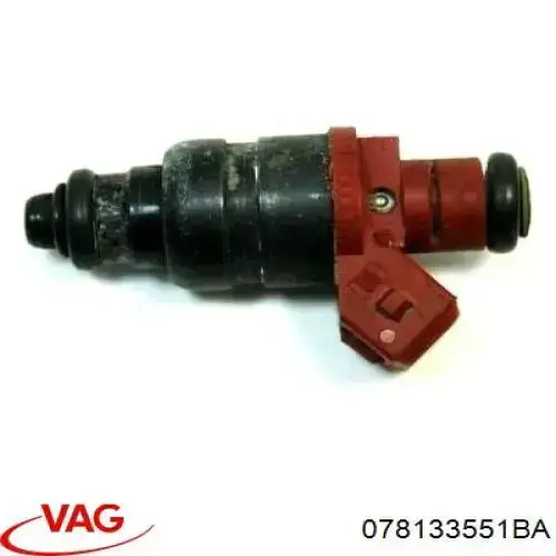 Wtryskiwacz paliwa VAG 078133551BA cena, od 36,69 USD