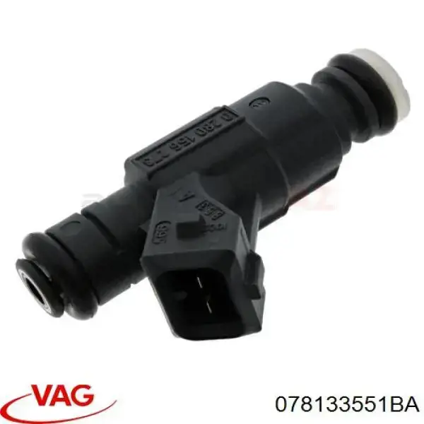 Wtryskiwacz paliwa 078133551BA VAG