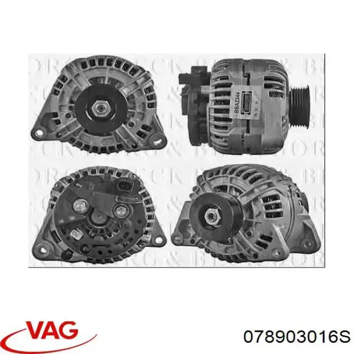 Alternator VAG 078903016S cena, od 125,35 USD