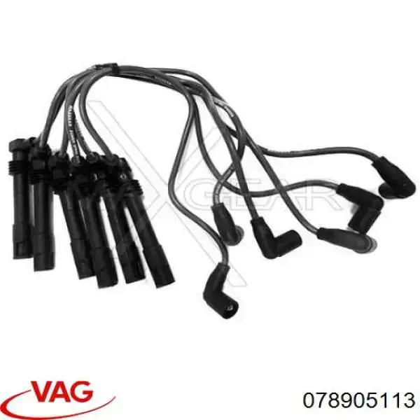 Zestaw przewodów wysokiego napięcia 078905113 VAG