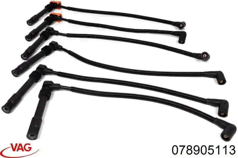 Do koszyka 078905113 VAG Zestaw przewodów wysokiego napięcia
