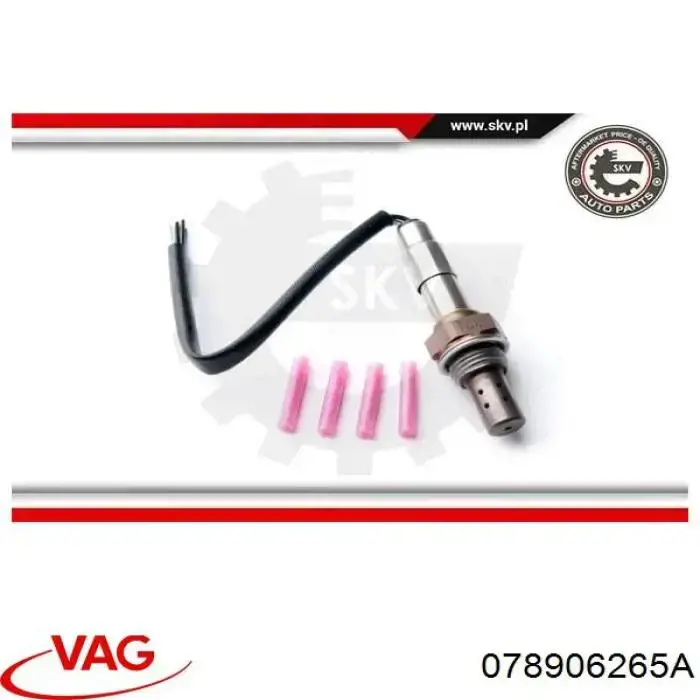 Sonda lambda, czujnik tlenu VAG 078906265A cena, od 68,99 USD