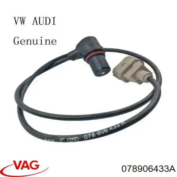 Czujnik położenia wału korbowego VAG 078906433A