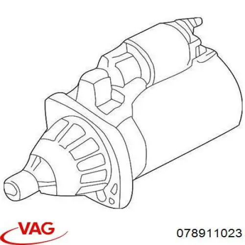 Rozrusznik 078911023 VAG