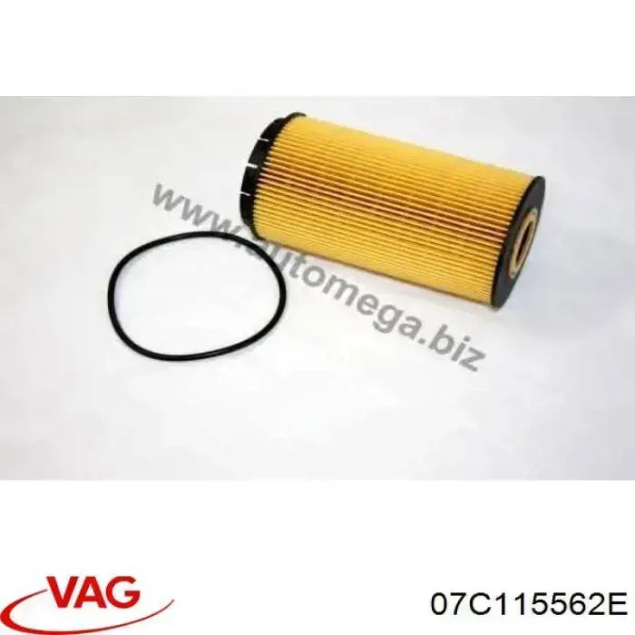 07C115562E VAG Filtr oleju