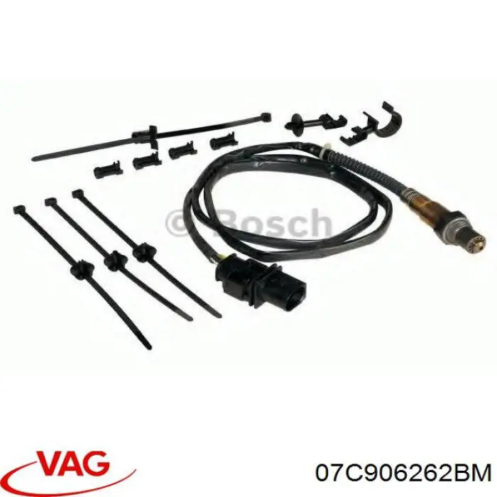 Do koszyka 07C906262BM VAG Sonda lambda czujnik tlenu przed katalizatorem