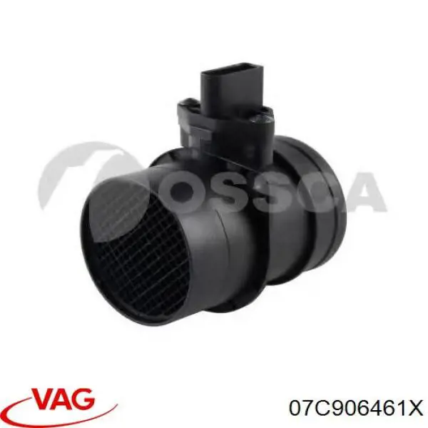 Do koszyka 07C906461X VAG Czujnik przepływu powietrza, przepływomierz powietrza M.A.F.