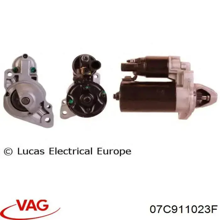 Rozrusznik VAG 07C911023F cena, od 110,45 USD