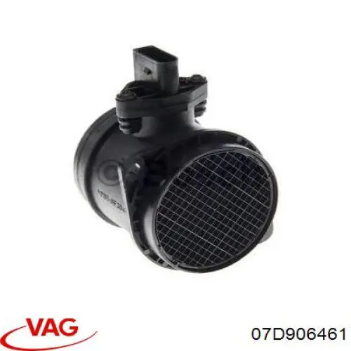 07D906461 VAG Czujnik przepływu powietrza, przepływomierz powietrza M.A.F.
