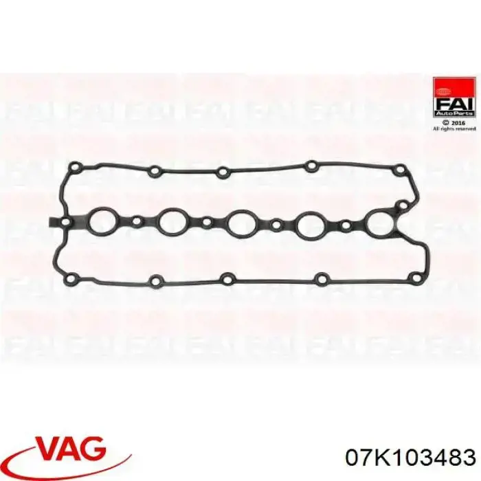 Uszczelka pokrywy zaworowej silnika VAG 07K103483 cena, od 20,16 USD