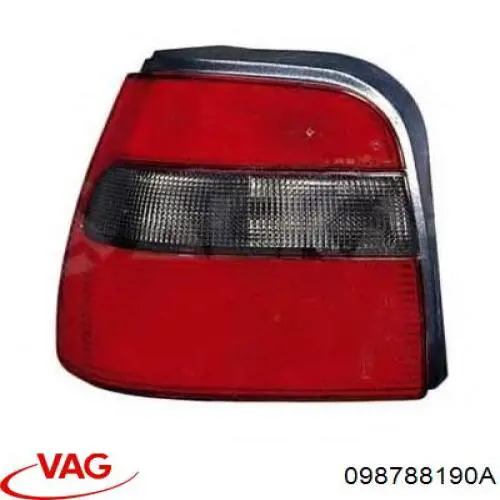 Do koszyka 098788190A VAG Lampa zespolona tylna prawa