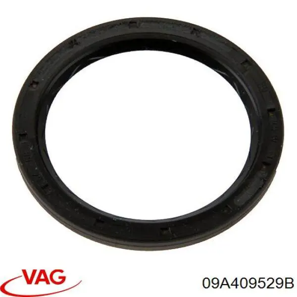 Do koszyka 09A409529B VAG Uszczelniacz półosi lewej mostu przedniego