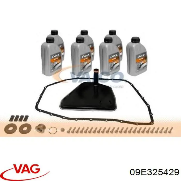 Do koszyka 09E325429 VAG Filtr automatycznej skrzyni biegów