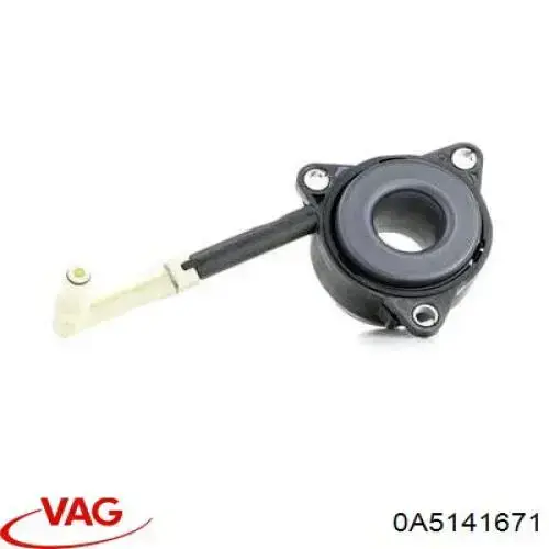 Do koszyka 0A5141671 VAG Cylinder roboczy sprzęgła (wysprzęglik) w komplecie z łożyskiem wyciskowym