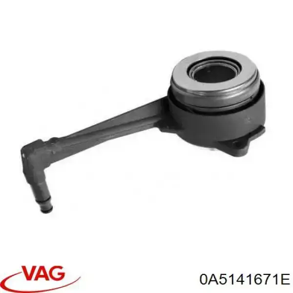 Do koszyka 0A5141671E VAG Cylinder roboczy sprzęgła (wysprzęglik) w komplecie z łożyskiem wyciskowym