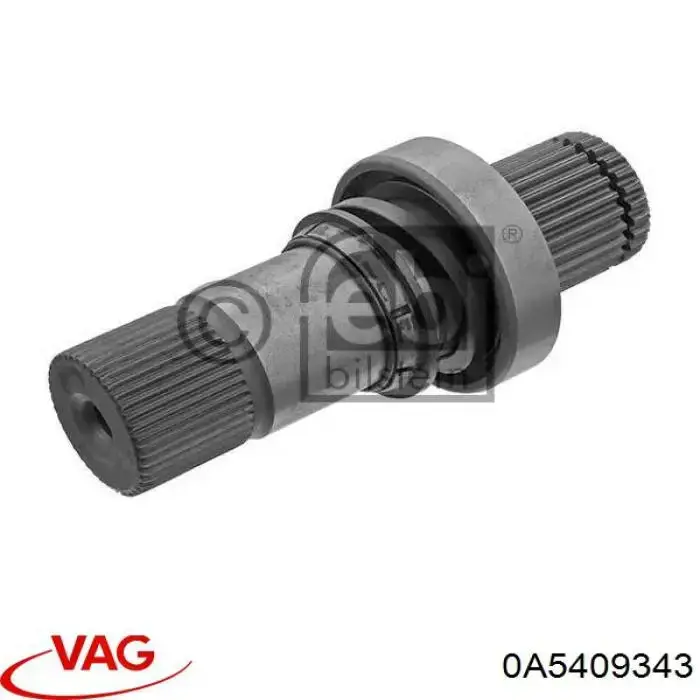 Wał napędowy półosi pośredni VAG 0A5409343 cena, od 45,50 USD