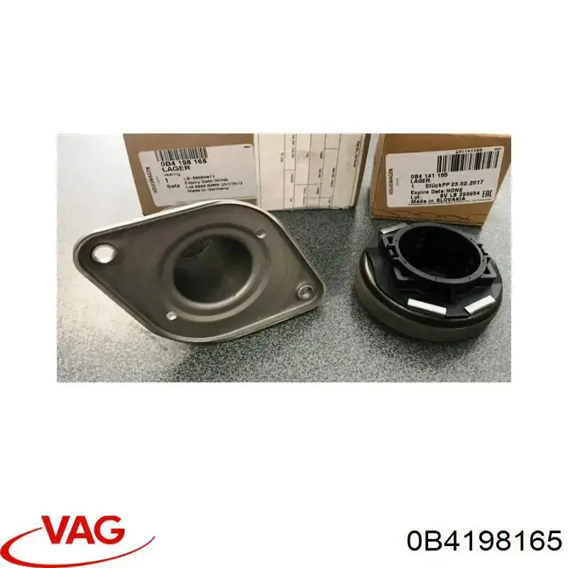 Łożysko wyciskowe sprzęgła VAG 0B4198165 cena, od 97,91 USD