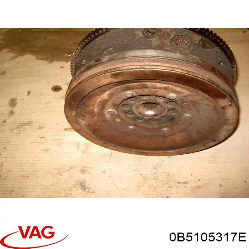 Do koszyka 0B5105317E VAG Koło zamachowe silnika