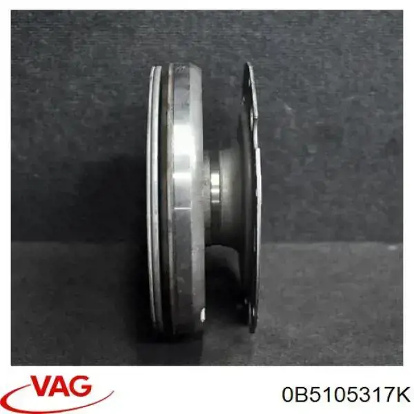 Koło zamachowe silnika 0B5105317K VAG