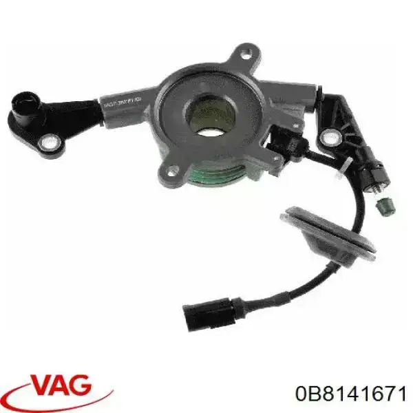0B8141671 VAG Cylinder roboczy sprzęgła (wysprzęglik) w komplecie z łożyskiem wyciskowym