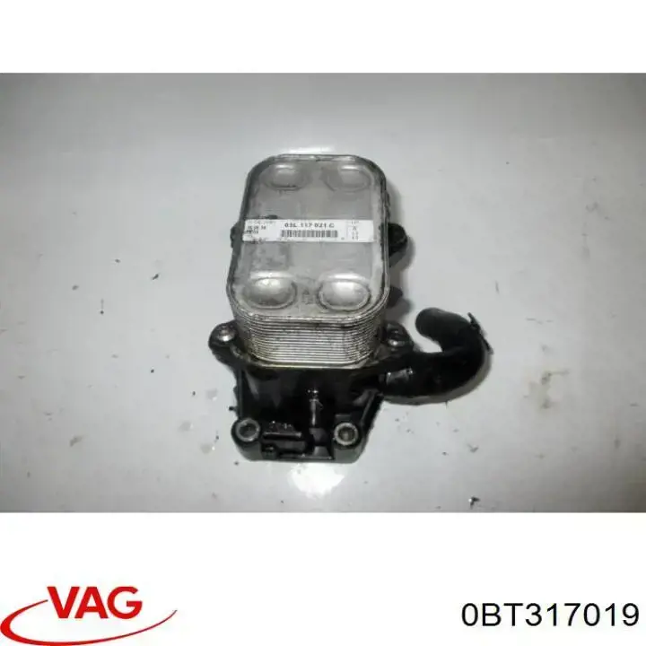 Do koszyka 0BT317019 VAG Chłodnica automatycznej/mechanicznej skrzyni biegów