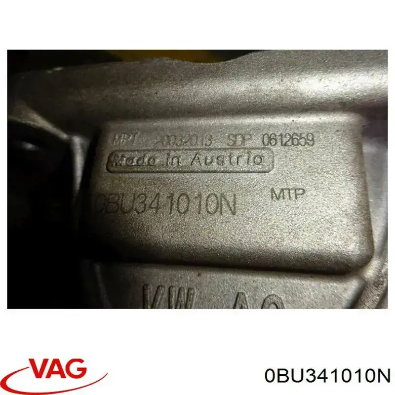 Do koszyka 0BU341010N VAG Skrzynia rozdzielcza