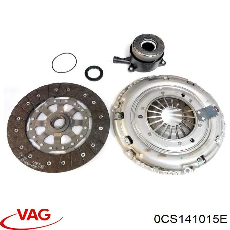 Zestaw sprzęgła (3 części) VAG 0CS141015E cena, od 371,67 USD