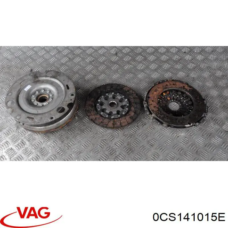 Do koszyka 0CS141015E VAG Zestaw sprzęgła (3 części)