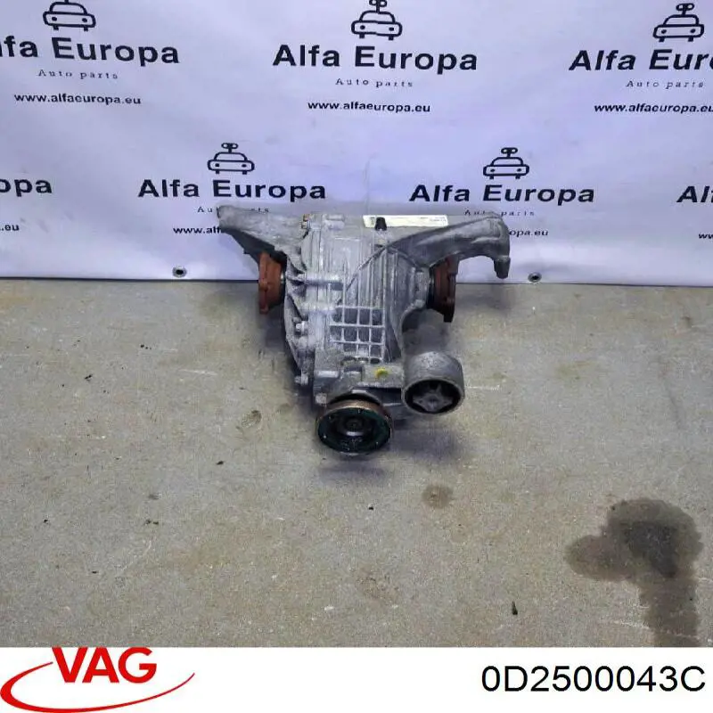 Reduktor mostu tylnego VAG 0D2500043C cena, od 888,74 USD