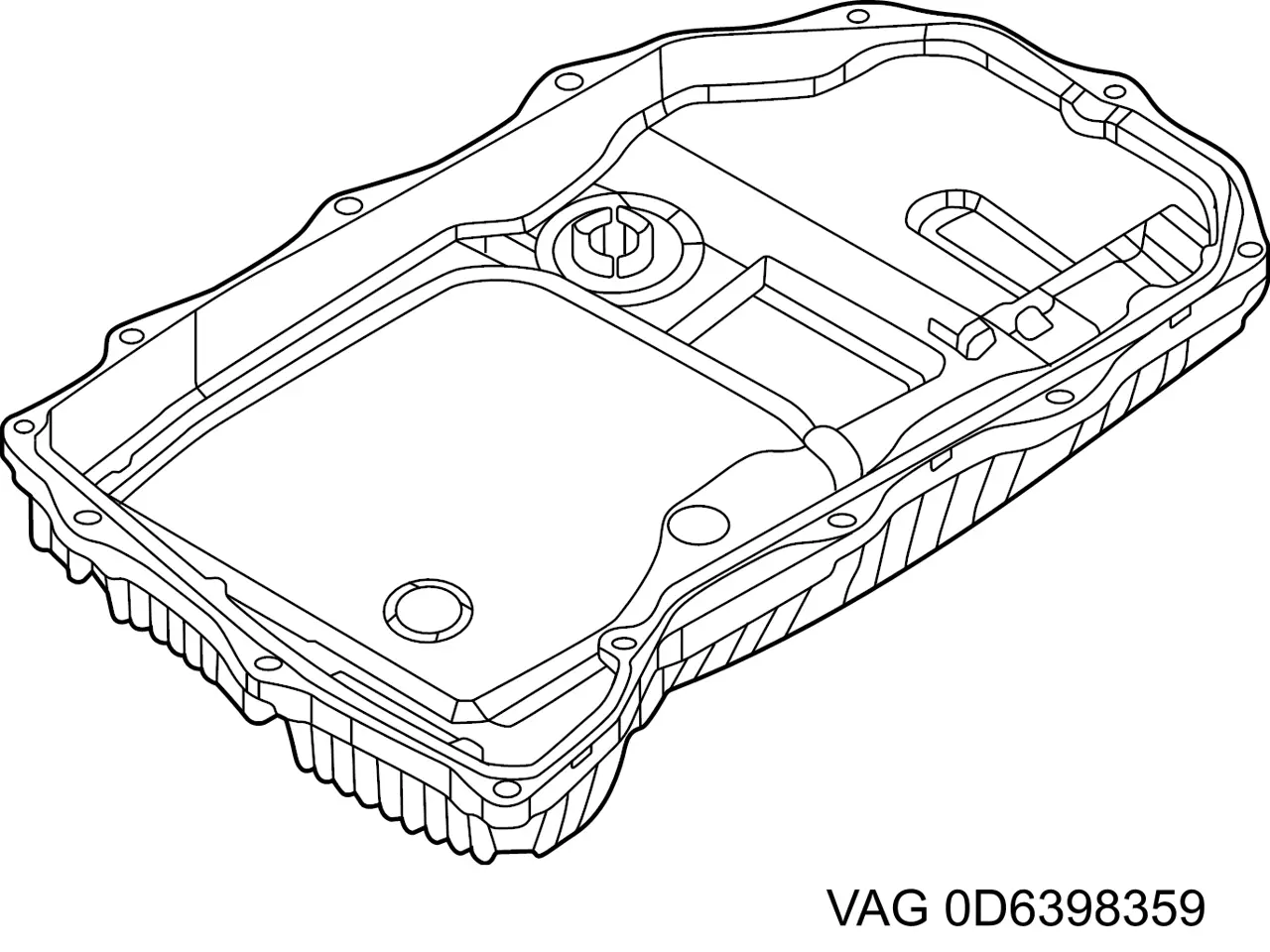 0D6398359 VAG Filtr automatycznej skrzyni biegów