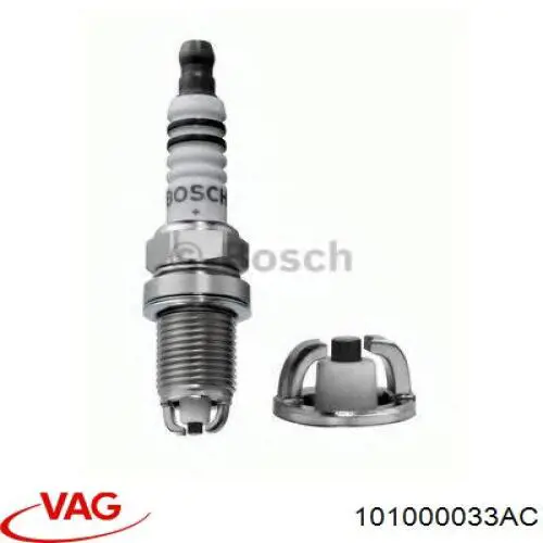 Świeca zapłonowa 101000033AC VAG