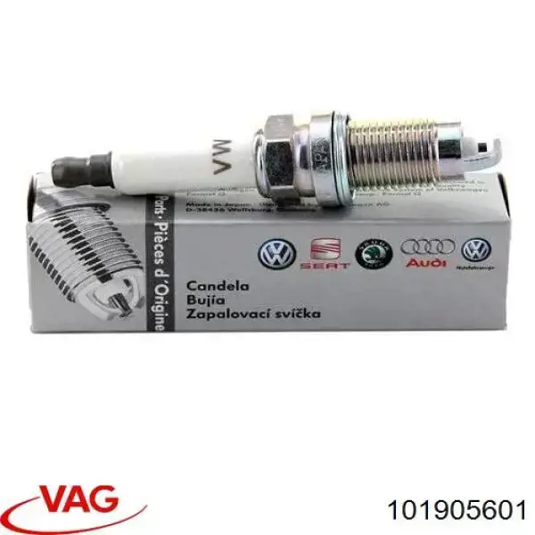 Świeca zapłonowa VAG 101905601 cena, od 34,46 USD