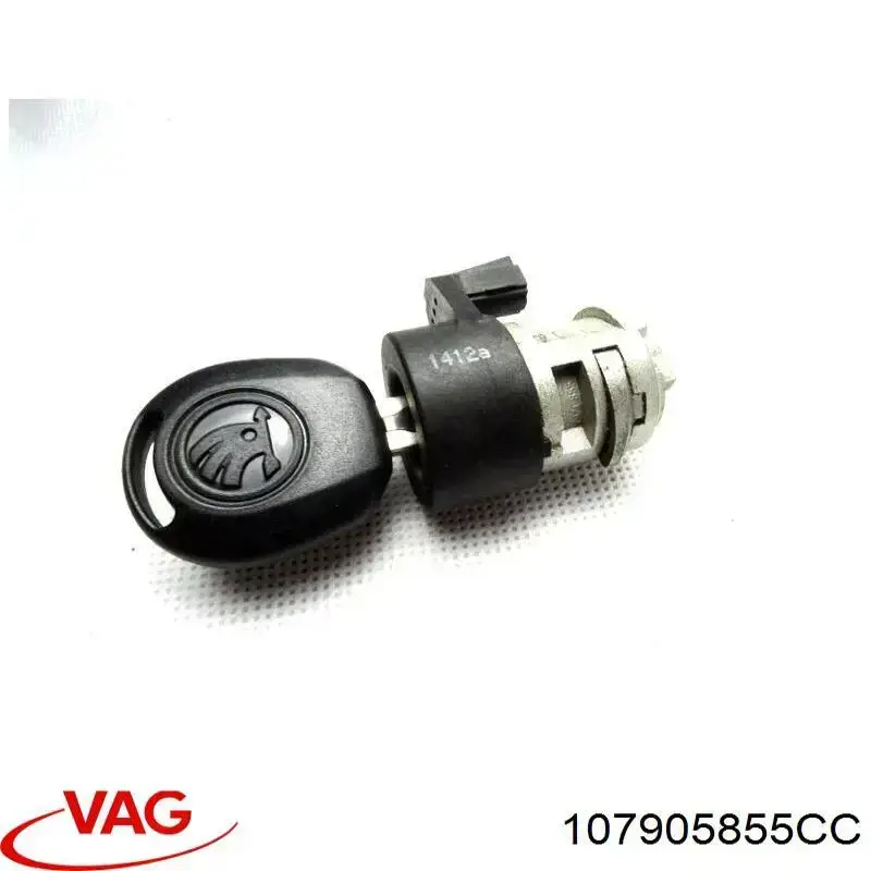 Wkładka stacyjki zapłonowej VAG 107905855CC cena, od 100,45 USD