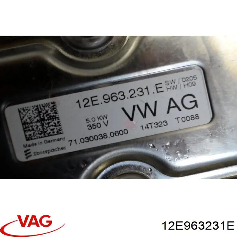 Wymiennik ciepła modułu baterii VAG 12E963231E cena, od 303,98 USD