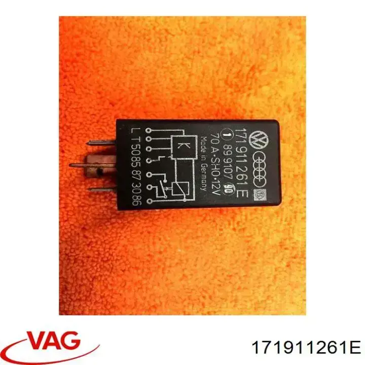 Przekaźnik świec żarowych VAG 171911261E cena, od 11,93 USD