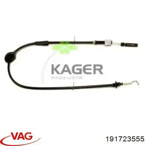 Linka gazu 191723555 VAG