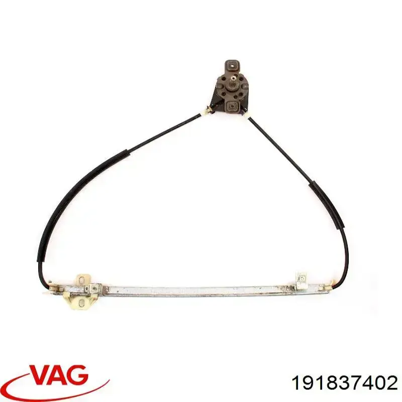 Do koszyka 191837402 VAG Mechanizm podnoszenia szyby drzwi przednich prawych