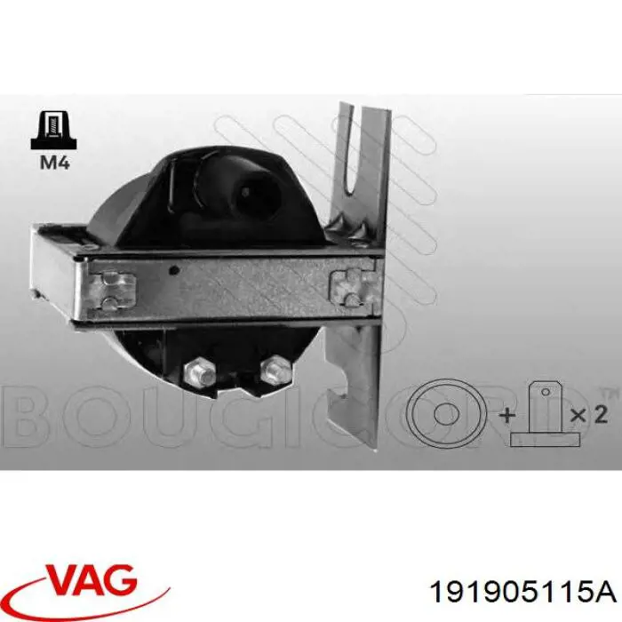 Cewka zapłonowa 191905115A VAG