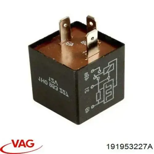 Przekaźnik kierunkowskazów VAG 191953227A