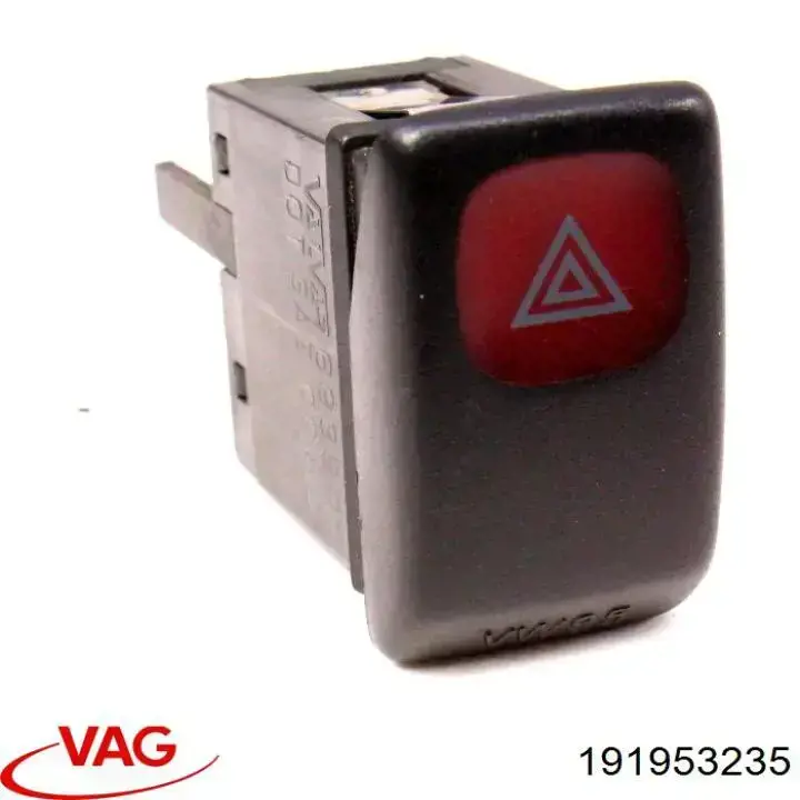 Przycisk włączania światła awaryjnego VAG 191953235 cena, od 13,25 USD
