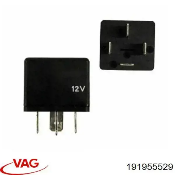 Do koszyka 191955529 VAG Przekaźnik sterownika wycieraczek