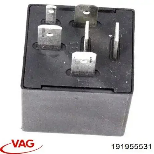 Przekaźnik sterownika wycieraczek 191955531 VAG