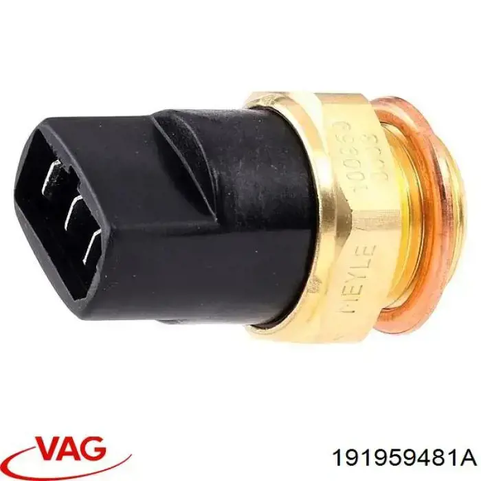 Czujnik temperatury płynu chłodzącego (włączenia wentylatora chłodnicy) 191959481A VAG